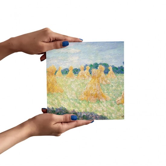 تابلو شاسی طرح خانم های جوان ژیورنی از مونه