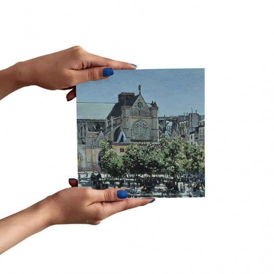 تابلو شاسی طرح خیابان از مونه