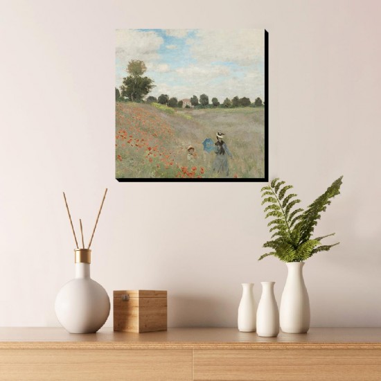 تابلو شاسی طرح دشت شقایق از مونه