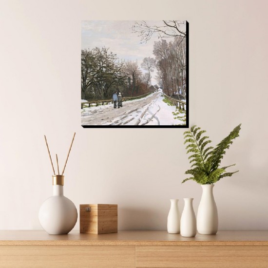 تابلو شاسی طرح جاده ای به سمت مزرعه سنت سیمون از مونه