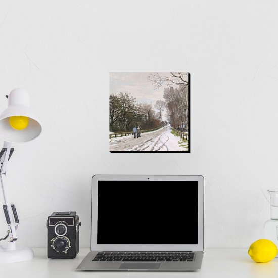 تابلو شاسی طرح جاده ای به سمت مزرعه سنت سیمون از مونه