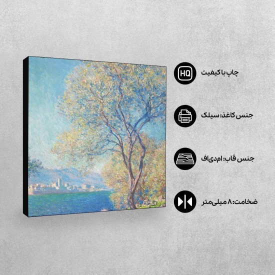 تابلو شاسی طرح نمای آنتیب از لا سلیس از مونه