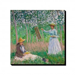 تابلو شاسی طرح در جنگل ژیورنی از مونه