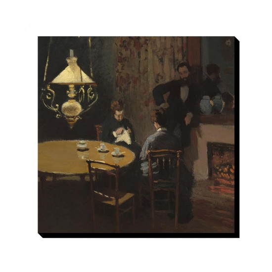 تابلو شاسی طرح داخلی، بعد از شام از مونه