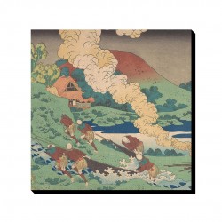 تابلو شاسی طرح بر اساس شعری از کاکینوموتو از هوکوسای