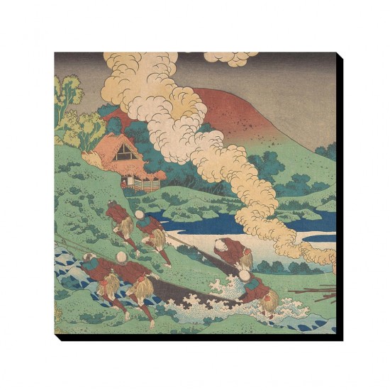 تابلو شاسی طرح بر اساس شعری از کاکینوموتو از هوکوسای