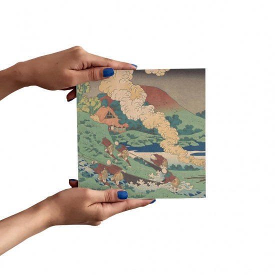 تابلو شاسی طرح بر اساس شعری از کاکینوموتو از هوکوسای