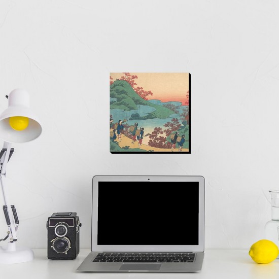 تابلو شاسی طرح بر اساس شعری از سارومارو دایو از هوکوسای