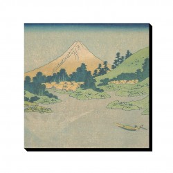 تابلو شاسی طرح انعکاس در دریاچه از هوکوسای