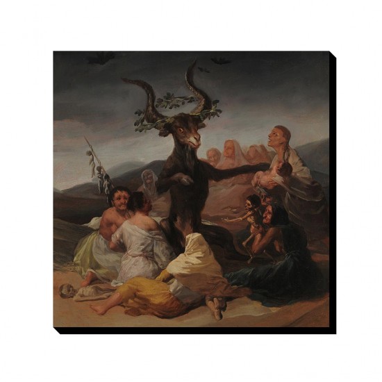 تابلو شاسی طرح تجمع جادوگران از گویا