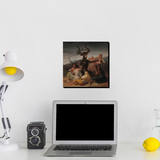 تابلو شاسی طرح تجمع جادوگران از گویا