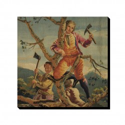 تابلو شاسی طرح هیزم شکن ها از گویا