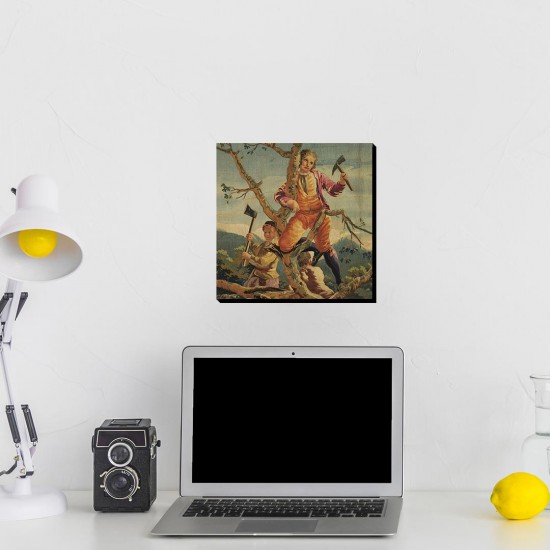 تابلو شاسی طرح هیزم شکن ها از گویا