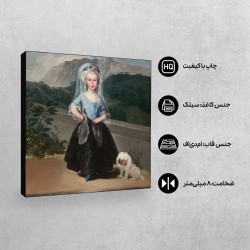 تابلو شاسی طرح ماریا ترزا از گویا