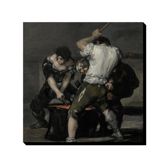 تابلو شاسی طرح آهنگری از گویا