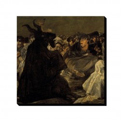 تابلو شاسی طرح تجمع جادوگران از گویا