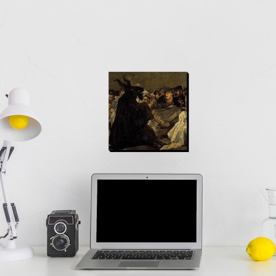 تابلو شاسی طرح تجمع جادوگران از گویا