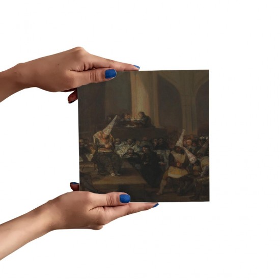 تابلو شاسی طرح صحنه تفتیش عقاید از گویا