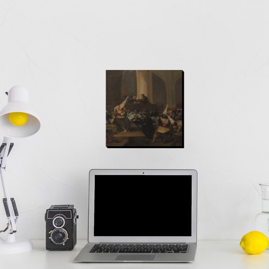 تابلو شاسی طرح صحنه تفتیش عقاید از گویا