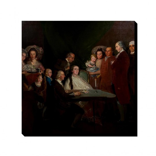 تابلو شاسی طرح خانواده دون لوئیس از گویا