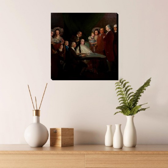 تابلو شاسی طرح خانواده دون لوئیس از گویا