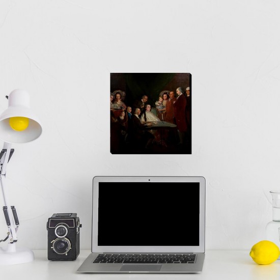 تابلو شاسی طرح خانواده دون لوئیس از گویا