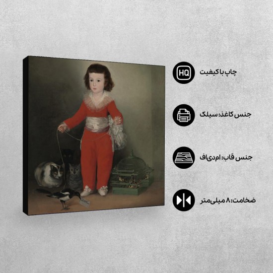 تابلو شاسی طرح مانوئل اسوریو از گویا