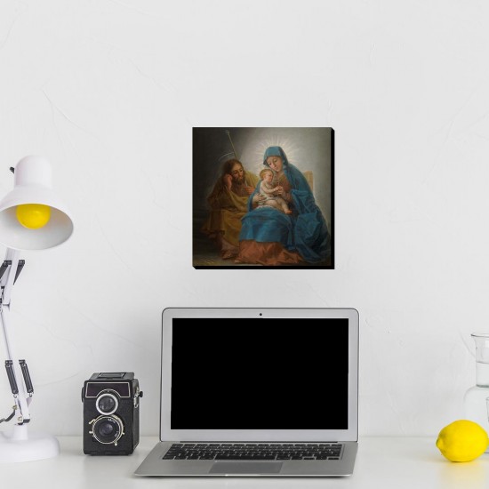 تابلو شاسی طرح خانواده مقدس از گویا