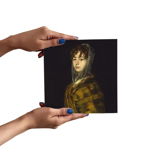 تابلو شاسی طرح خانم ساباسا گارسیا از گویا