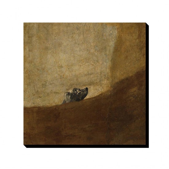 تابلو شاسی طرح سگ از گویا