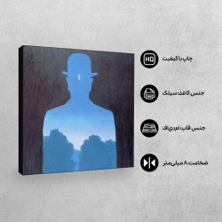 تابلو شاسی طرح دوست نظم از ماگریت