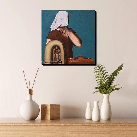 تابلو شاسی طرح اصل موضوع از ماگریت