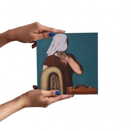 تابلو شاسی طرح اصل موضوع از ماگریت