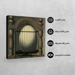 تابلو شاسی طرح قرابت های انتخابی از ماگریت