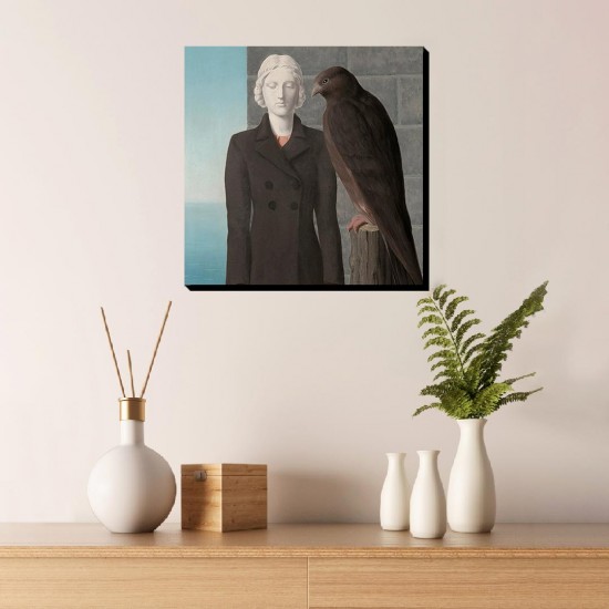 تابلو شاسی طرح آب های عمیق از ماگریت