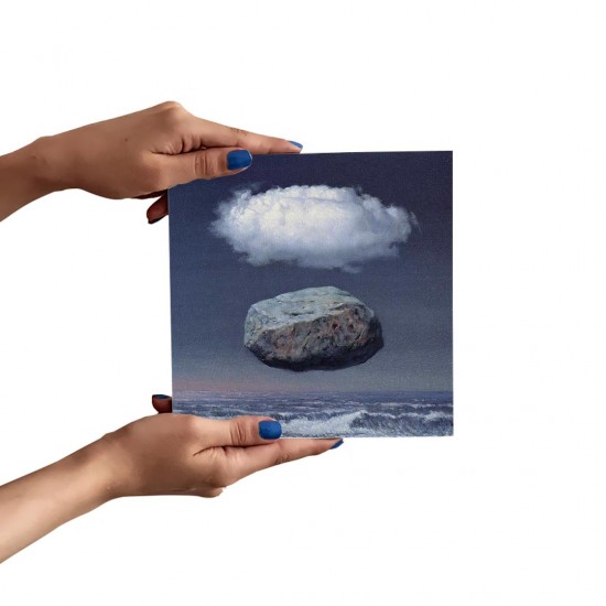 تابلو شاسی طرح ایده پاک از ماگریت