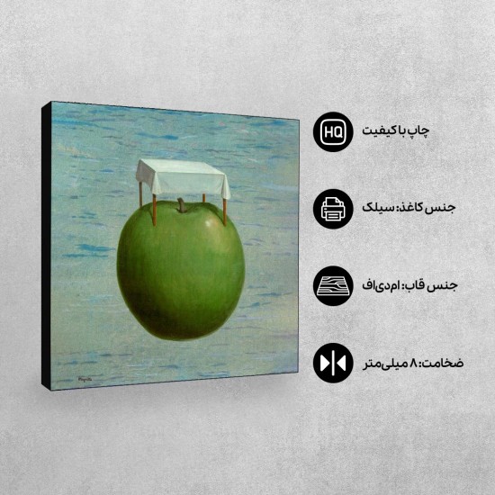 تابلو شاسی طرح واقعیت های خوب از ماگریت