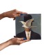 تابلو شاسی طرح مردی با کلاه کاسه ای از ماگریت