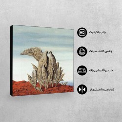 تابلو شاسی طرح جزیره گنج از ماگریت