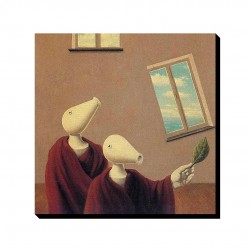 تابلو شاسی طرح برخورد طبیعی از ماگریت