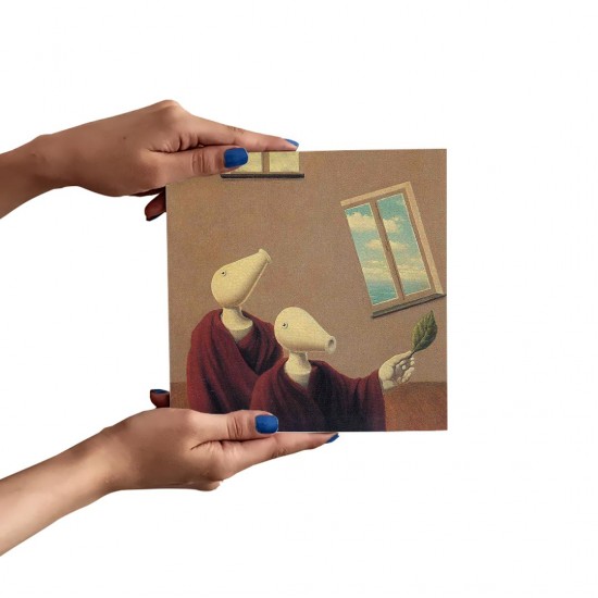 تابلو شاسی طرح برخورد طبیعی از ماگریت