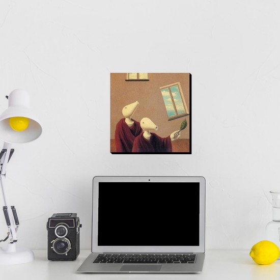 تابلو شاسی طرح برخورد طبیعی از ماگریت