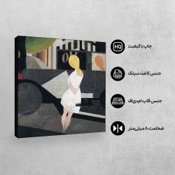 تابلو شاسی طرح مدرن از ماگریت