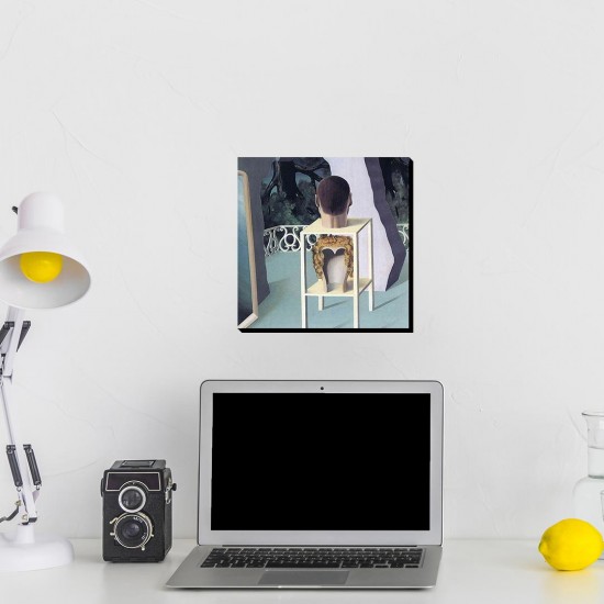 تابلو شاسی طرح ازدواج نیمه شب از ماگریت