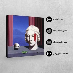 تابلو شاسی طرح خاطره از ماگریت