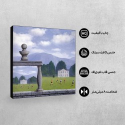 تابلو شاسی طرح نمایش از ماگریت