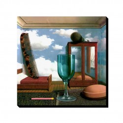 تابلو شاسی طرح ارزش های شخصی از ماگریت