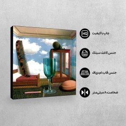 تابلو شاسی طرح ارزش های شخصی از ماگریت