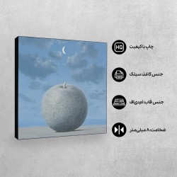 تابلو شاسی طرح سوغات سفر از ماگریت
