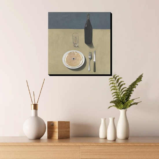 تابلو شاسی طرح تصویر از ماگریت